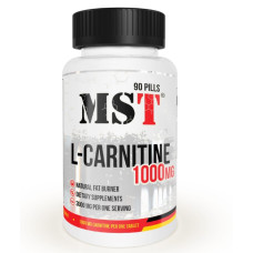 L-Carnitine 1000mg 90 Tabs, MST - Tabs