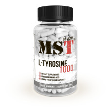 L-Tyrosine 1000 90 Caps, MST - Caps