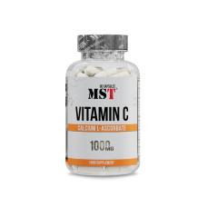 Vitamin C Calcium L-Ascorbate 1000mg 90 Caps, MST - Caps