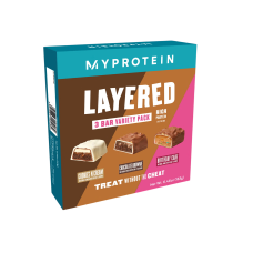 Layered Protein 3 Bars Variety Pack 3x60g, MyProtein - Variety