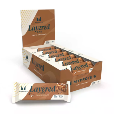 Layered Protein Bar 60g, MyProtein - Triple Chocolate Fudge