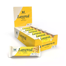 Layered Protein Bar 60g, MyProtein - White Gold
