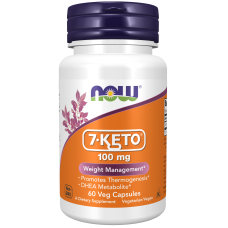 7-Keto 100mg 60 Veg Caps, NOW Foods - Veg Caps
