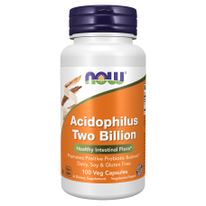 Acidophilus Two Billion 100 Veg Caps, NOW Foods - Veg Caps