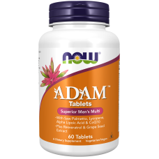 ADAM Superior Mens Multi 60 Tabs, NOW Foods - Tab