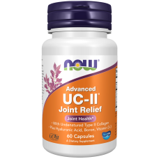 Advanced UC-II Joint Relief 60 Veg Caps, NOW Foods - Veg Caps