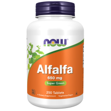 Alfalfa 650 250 Tabs, NOW Foods - Tabs