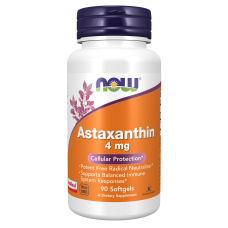 Astaxanthin 4mg 90 Softgels, NOW Foods - Softgels