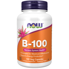 B-100 100 Caps, NOW Foods - caps