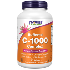 Buffered C-1000 Complex with Bioflavonoids 180 Tabs, NOW Foods - Tabs
