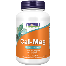 Cal-Mag 100 Tabs, NOW Foods - Tab
