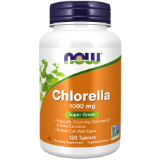Chlorella 1000mg 120 Tabs, NOW Foods - Tab