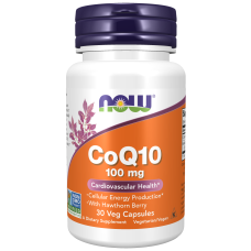 CoQ10 100mg 30 Caps, NOW Foods - caps