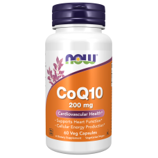 CoQ10 200mg 60 Caps, NOW Foods - Caps