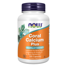 Coral Calcium Plus 100 Veg Caps, NOW Foods - Veg caps