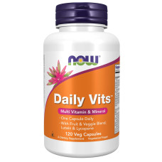 Daily Vits 120 Caps, NOW Foods - Caps