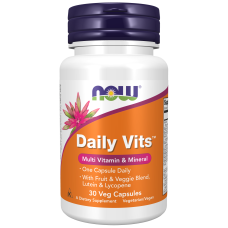 Daily Vits 30 Caps, NOW Foods - caps