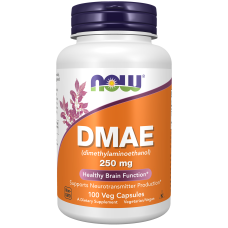 DMAE 250mg 100 Caps, NOW Foods - caps