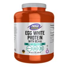 Egg White Protein 2268g, NOW Foods - Unflavored