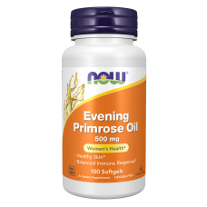 Evening Primrose Oil 500mg 100 Softgels, NOW Foods - Softgels