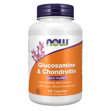 Glucosamine & Chondroitin 120 Caps, NOW Foods - Caps