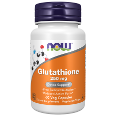 Glutathione 250mg 60 Veg Caps, NOW Foods - Caps