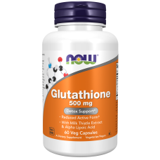 Glutathione 500mg 60 Veg Caps, NOW Foods - Caps