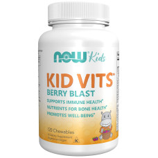 Kid Vits Berry Blast 120 Chewables, NOW Foods - Chewables