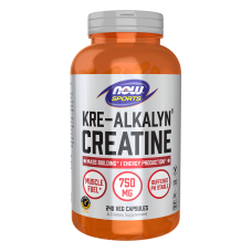 Kre-Alkalyn Creatine 750mg 240 Caps, NOW Foods - Caps