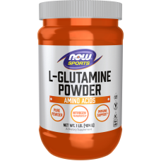 L-Glutamine Powder 454g, NOW Foods - Pure
