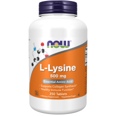 L-Lysine 500mg 250 Tabs, NOW Foods - Tabs