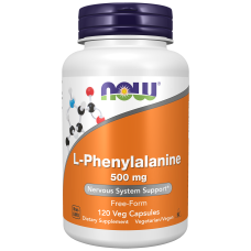 L-Phenylalanine 500mg 120 Veg Caps, NOW Foods - Veg Caps