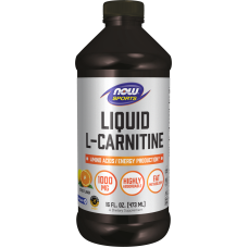Liquid L-carnitine 473ml, NOW Foods - Citrus