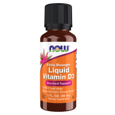 Liquid Vitamin D3 30ml, NOW Foods - ml
