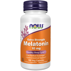 Melatonin 10mg 100 Caps, NOW Foods - Caps