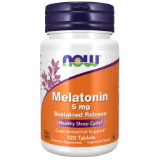 Melatonin 5mg 120 Tabs, NOW Foods - Tabs