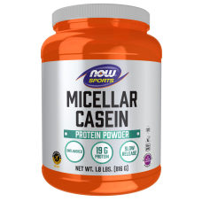 Micellar Casein Protein Powder 816g, NOW Foods - Unflavored