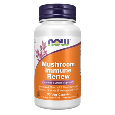 Mushroom Immune Renew 90 Veg Caps, Now Foods - Veg Caps