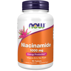Niacinamide 1000mg 90 Tabs, NOW Foods - Tabs