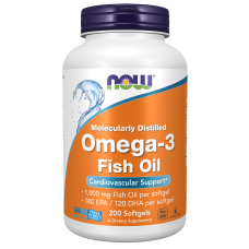 Omega 3 200 Softgels, NOW Foods - softgels