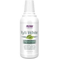 Ополаскиватель для рта XyliWhite Refreshmint Mouthwash 473ml, NOW Foods - Refreshmint