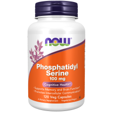 Phosphatidyl Serine 100mg 120 Caps, NOW Foods - Caps