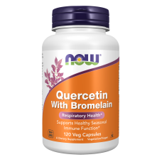 Quercetin With Bromelain 120 Veg Caps, NOW Foods - Veg Caps