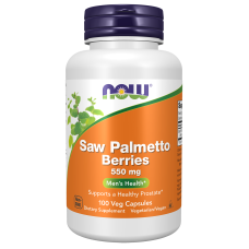 Saw Palmetto Berries 100 Veg Caps, NOW Foods - Caps
