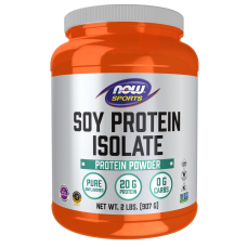 Soy Protein Isolate Natural 907g, NOW Foods - Unflavored