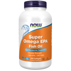 Super Omega EPA 240 Softgels, NOW Foods - softgels