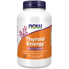 Thyroid Energy 180 Veg Caps, NOW Foods - Caps