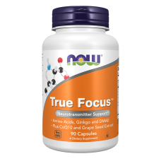 True Focus Neurotransmitter Support 90 Veg Caps, NOW Foods - Caps