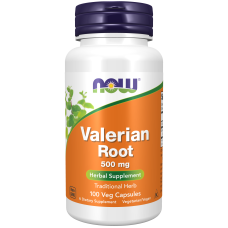 Valerian Root 500mg 100 Caps, NOW Foods - Caps