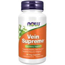 Vein Supreme 90 Veg Caps, NOW Foods - Veg Caps